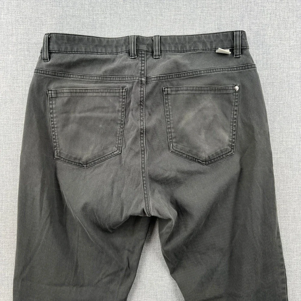 The North Face Ribbed Pants Mens 32x31 Gray Straight Leg Stretch Casual Gorpcore